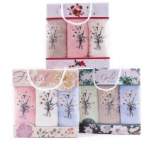 Набор полотенец микрофибра  5159 в сумочке Р+Р+Р