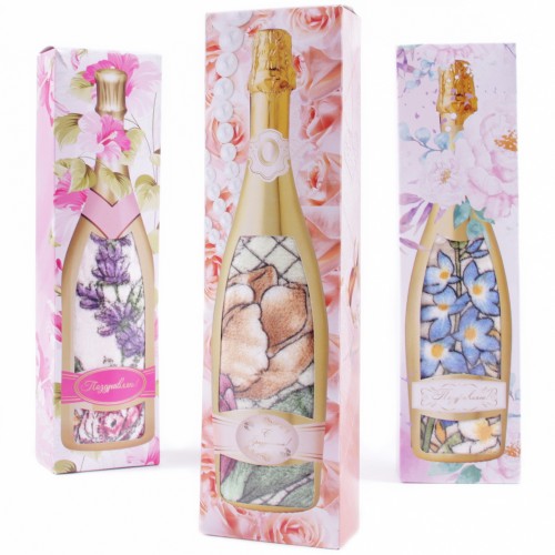 Набор полотенца микрофибра   5159 в бутылочке Р из Иваново