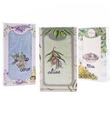 Набор полотенца микрофибра 2802149 в шоколадке МР