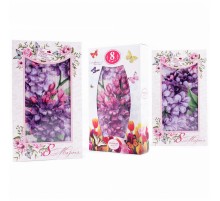 Набор вафельных полотенец Купон 50х63 см 29428-2 Тейково в шоколадке 8 марта