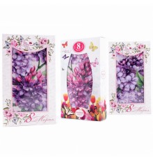 Набор вафельных полотенец Купон 50х63 см 29428-2 Тейково в шоколадке 8 марта