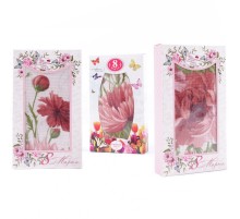 Набор вафельных полотенец Купон 50х63 см 29498-1 Тейково в шоколадке 8 марта