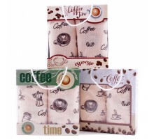 Набор вафельных полотенец Купон 50х63 см 2 штуки в коробке 29499-1 Тейково