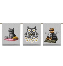 Полотенце из рогожки Купон 50х63 см 904 29460-1 тк