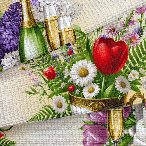 Вафельное полотенце Купон 50х63 см 29483-1 тк из Иваново