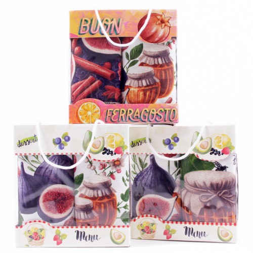 Набор полотенец рогожка Купон 50х63 см 2 штуки в сумочке 904 29457-1 тк из Иваново