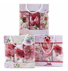 Набор вафельных полотенец Купон 50х63 см 3 штуки в коробке 29498-1 Тейково