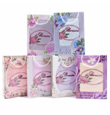 Набор полотенце микрофибра LM74-6 в коробке Л