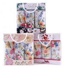 Набор вафельных полотенец Купон 50х63 см 3 штуки в коробке 29433-1 Тейково