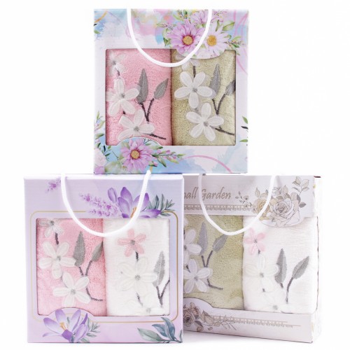 Набор полотенец микрофибра  10041157 в сумочке Р+Р из Иваново