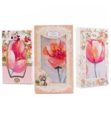 Набор полотенец из рогожки 40х75 см в шоколадке 1360-1П рд