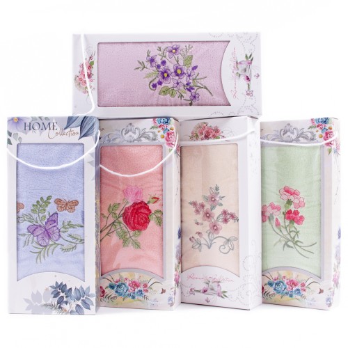 Набор полотенца микрофибра 3807 в коробке Б из Иваново