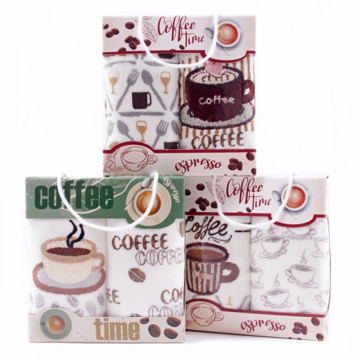 Набор полотенец микрофибра  2804245 в сумочке Р+Р из Иваново