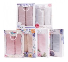 Набор полотенец махровых  5733 Б+Л