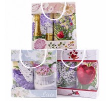 Набор вафельных полотенец Купон 50х63 см 2 штуки в сумочке 29483-1 тк