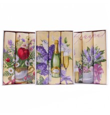 Набор вафельных полотенец Купон 50х63 см 3 штуки в коробке 29483-1 тк