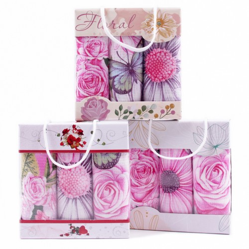 Набор вафельных полотенец Купон 50х63 см 3 штуки в сумочке 13115-1 мк из Иваново