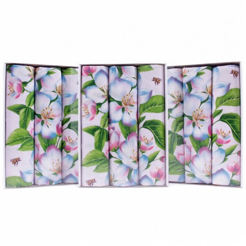 Набор вафельных полотенец Купон 50х63 см 3 штуки в коробке 29432-2 Тейково из Иваново