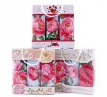 Набор вафельных полотенец Купон 50х63 см 3 штуки в коробке 29438-1 Тейково