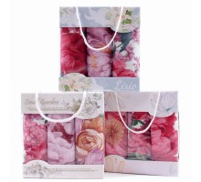 Набор вафельных полотенец Купон 50х63 см 3 штуки в коробке 29495-1 Тейково