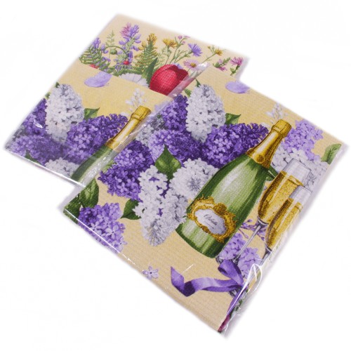 Набор вафельных полотенец Купон 50х63 см 3 штуки в пакете 29483-1 тк из Иваново