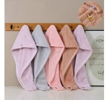 Шапочка чалма для сауны микрофибра в ассортименте 7520138