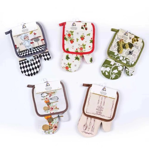 Набор прихватка и варежка ST 007 в Омске