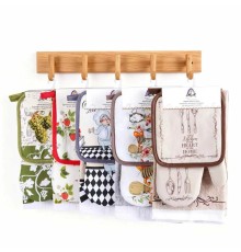 Набор полотенца прихватка и варежка ST 008