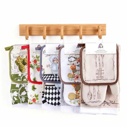 Набор полотенца прихватка и варежка ST 008 из Иваново