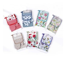 Набор полотенце прихватка и варежка ST 006