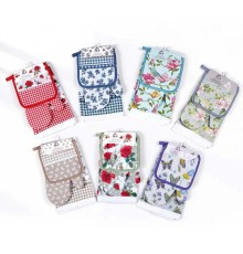 Набор полотенца прихватка и варежка ST 006