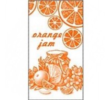 Полотенце махровое пестротканое жаккардовое Апельсиновое варенье 8043