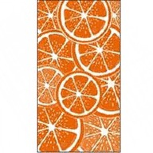 Полотенце махровое пестротканое жаккардовое Апельсины в банке 8044 из Иваново