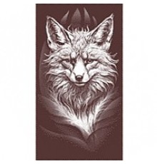 Полотенце махровое птк. жак. Лиса 7894