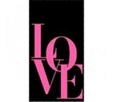 Полотенце махровое пестротканое жаккардовое  LOVE Times-2 7820