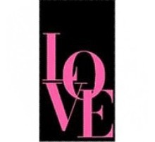 Полотенце махровое пестротканое жаккардовое  LOVE Times-2 7820