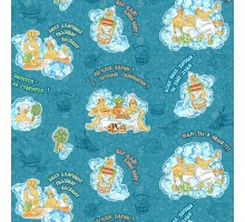  Вафельное полотенце банное 80х150 см 13597-1 ад Жар да пар