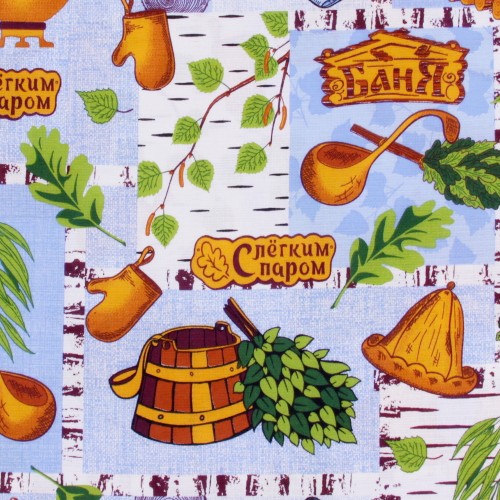 Вафельное полотенце банное 80х150 см 1247-1П рд из Иваново