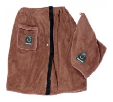 Сауна микрофибра мужская+ полотенце 7540250 вид1