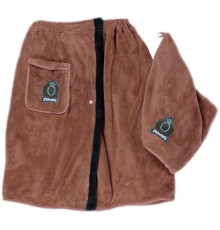 Сауна микрофибра мужская+ полотенце 7540250 вид1