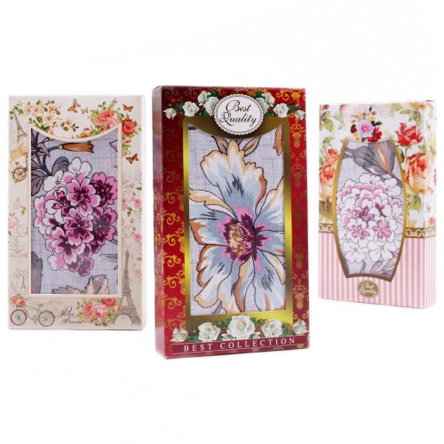 Набор полотенец из рогожки 40х75 см в шоколадке 13602-1 ад в Воронеже