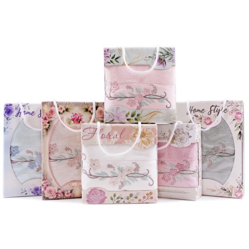 Набор полотенце махровое 6806874 6805874 в коробке Л в Казани