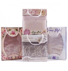 Набор полотенце махровое 6806556 6805556 в коробке Л