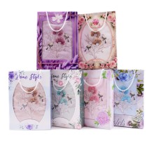 Набор полотенце микрофибра 98-1027 98-1028 в коробке Л