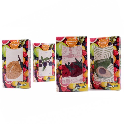 Набор полотенца микрофибра  2804194 в шоколадке Р из Иваново