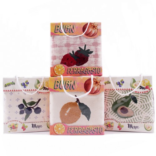 Набор полотенца микрофибра  2804194 в сумочке Р из Иваново