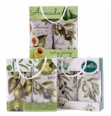 Набор вафельных полотенец 40х75 см 2 штуки в сумочке 3108-1 трт