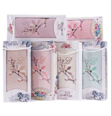 Набор полотенце махровое WR77 в коробке Б