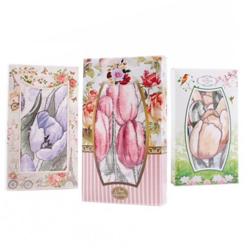 Набор полотенца микрофибра  2811339 в шоколадке Р из Иваново