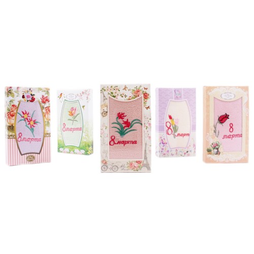 Набор полотенца микрофибра  3805 в шоколадке Р из Иваново